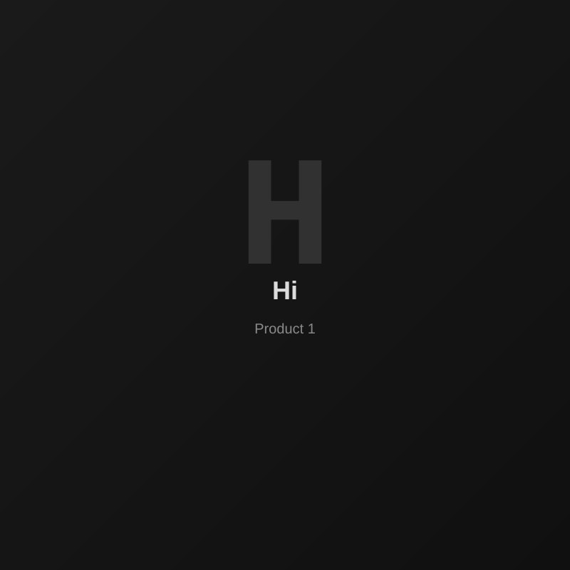 Hi — everyday essential product shot